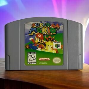 Super Mario 64 Nintendo 64 N64 Video Game Retro Nostalgia Vtg Cartridge Only
